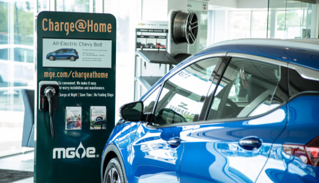 Looking for an Electric Vehicle? MGE Can Help.