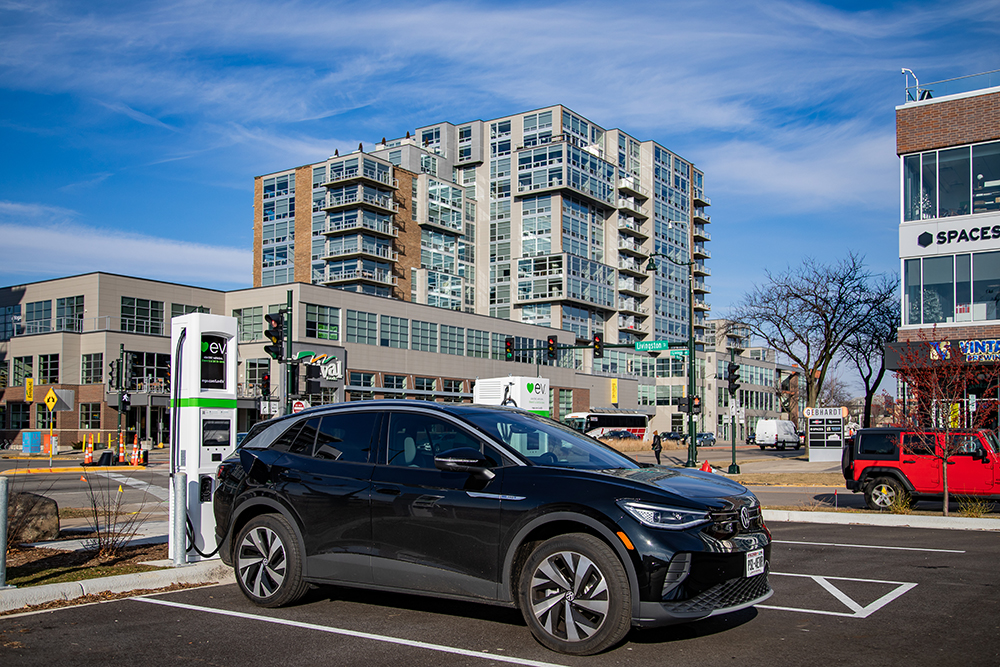 MGE's Electric Vehicle Fast-Charging Hub is Open